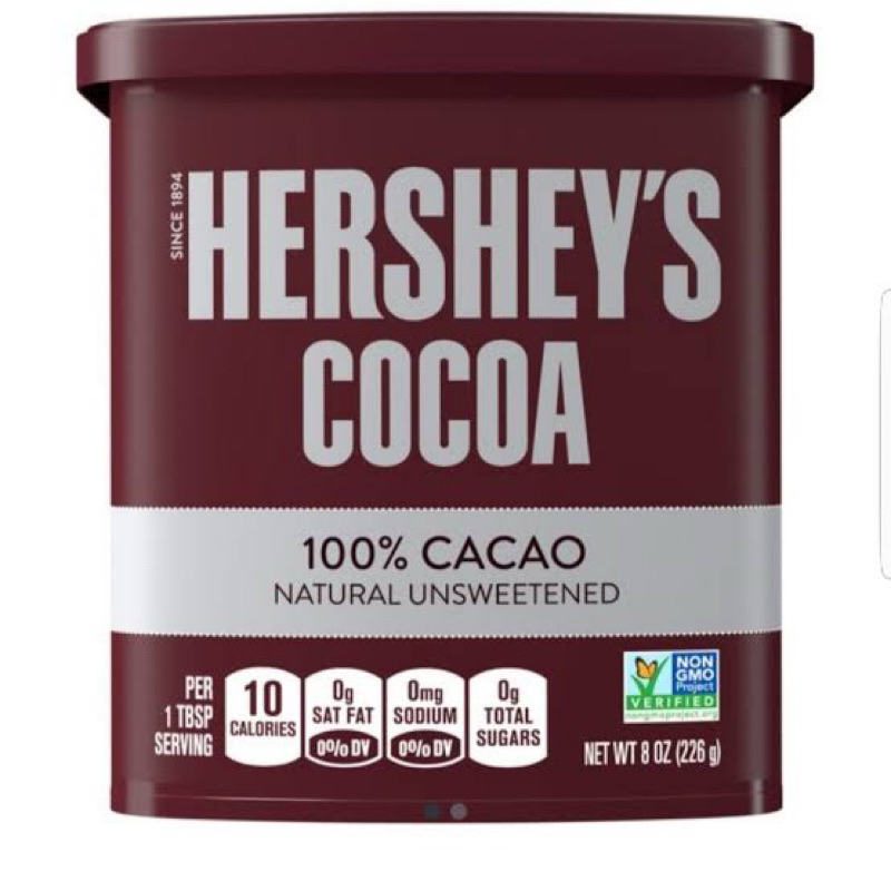 

HERSHEY'S Kitchen Unsweetened Cocoa Powder 100% Natural 226gr