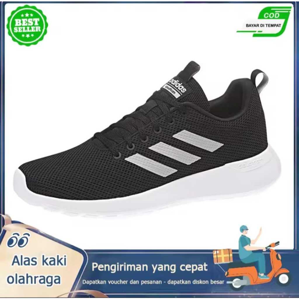 promo sneakers sport adldas cloudfoam advantage soft compon sepatu lari run challengger