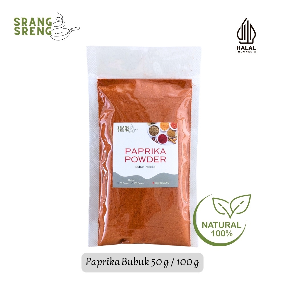 

Paprika Bubuk / Paprika Powder 50g & 100g Murni