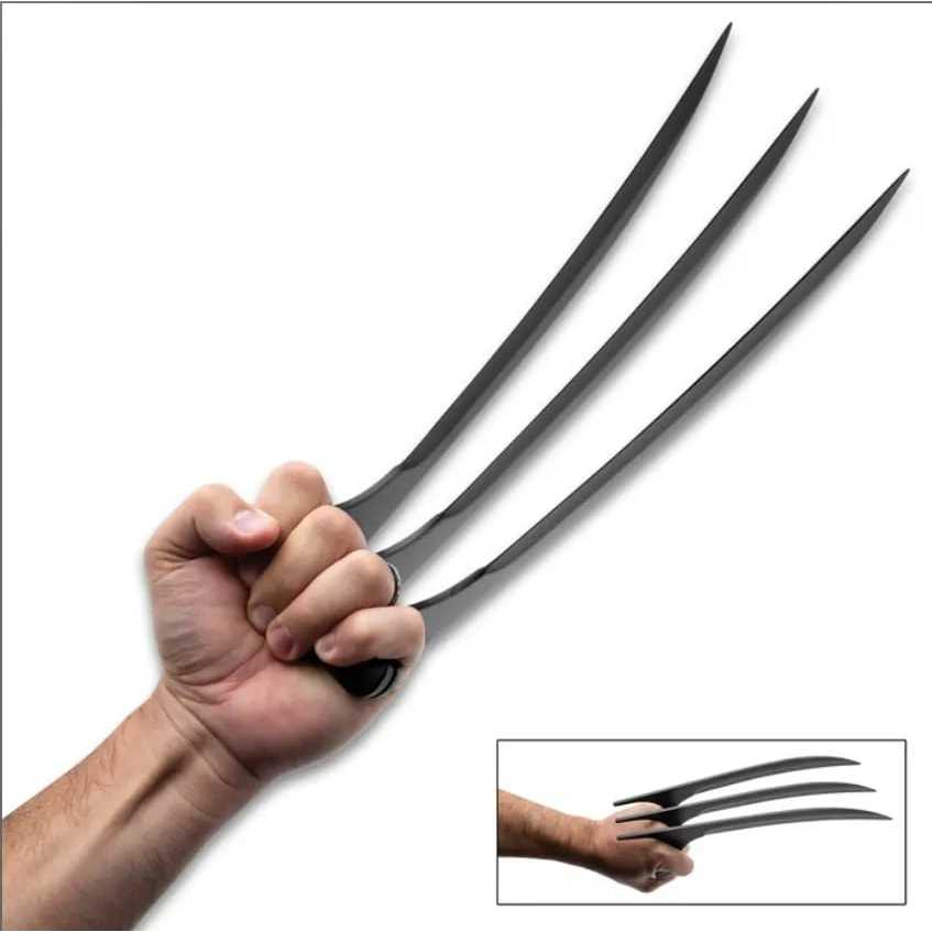 Mainan Cosplay Wolverine Claw Cakar Wolverin Alat Peraga Pertunjukan