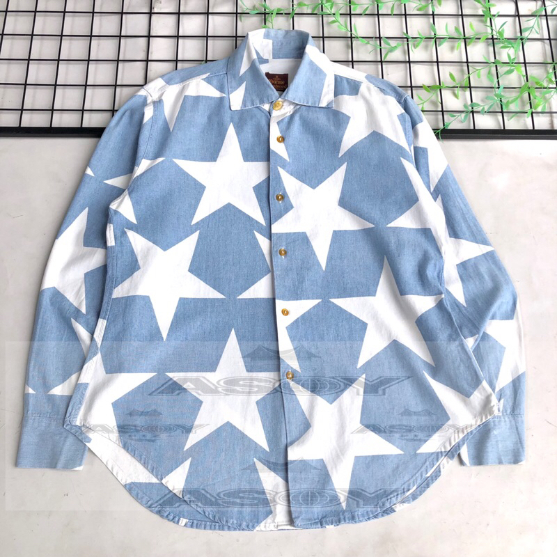 Vintage Rare Vivienne Westwood Star Print 1980s