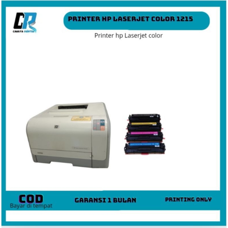 Printer hp Laserjet color 1215