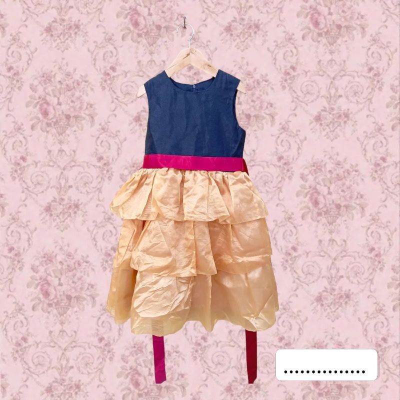 Dress Anak Ruffle organza