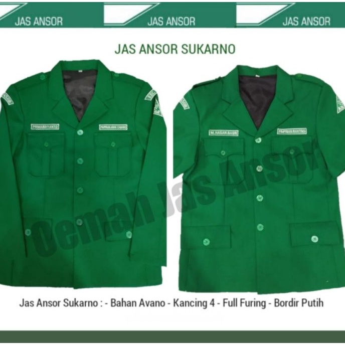 Terkini JAS ANSOR SUKARNO bahan Avano  BONUS NAMA  NAMA DAERAH LOKASINYA