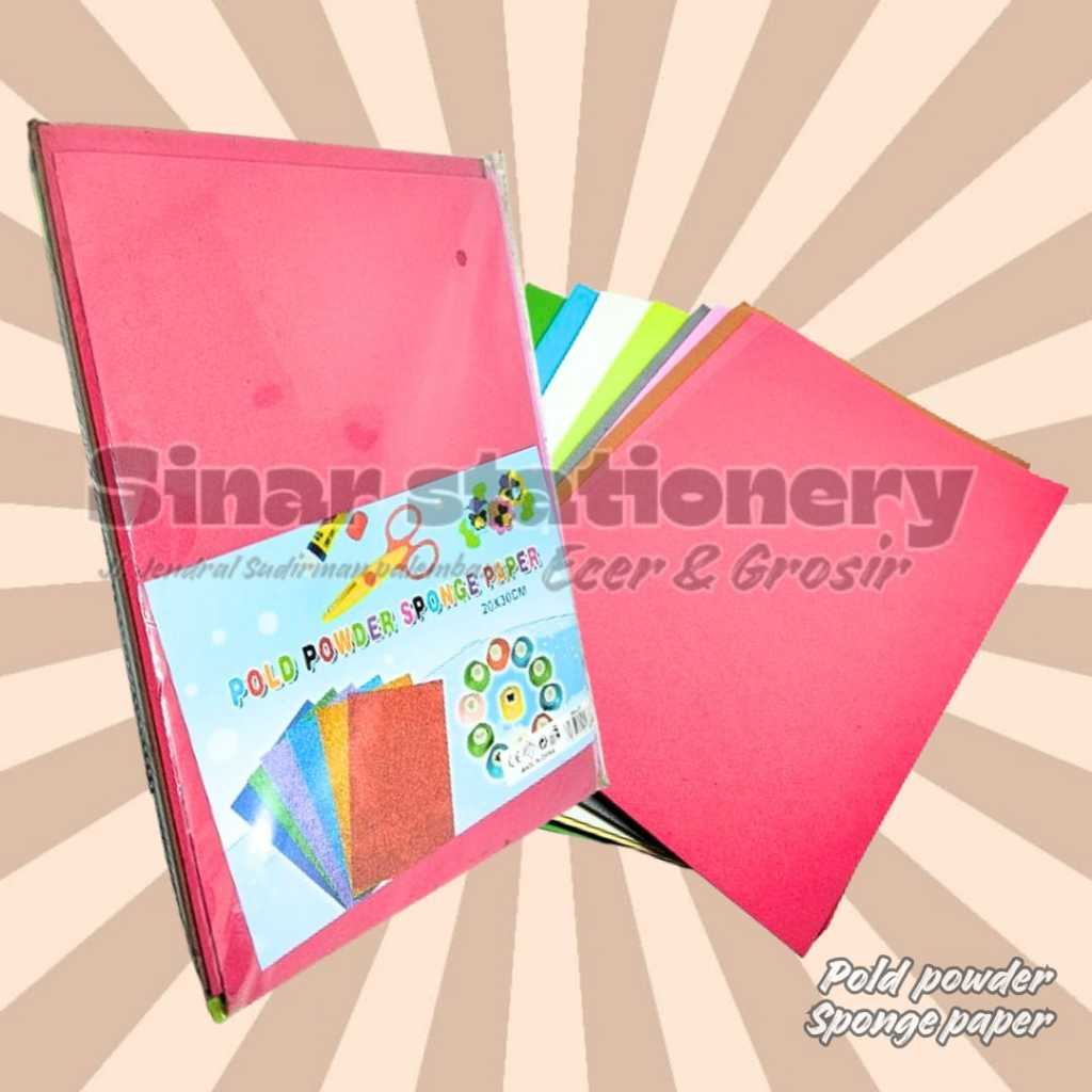 

POLD POWDER SPONGE PAPER 20X30
