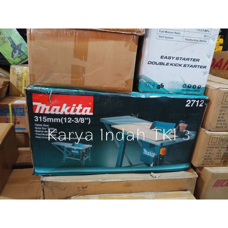 Table Saw Machine Makita 2712  2.000Watt Mesin Potong Meja Duduk 12" 315mm Inch Sale Heavy Duty