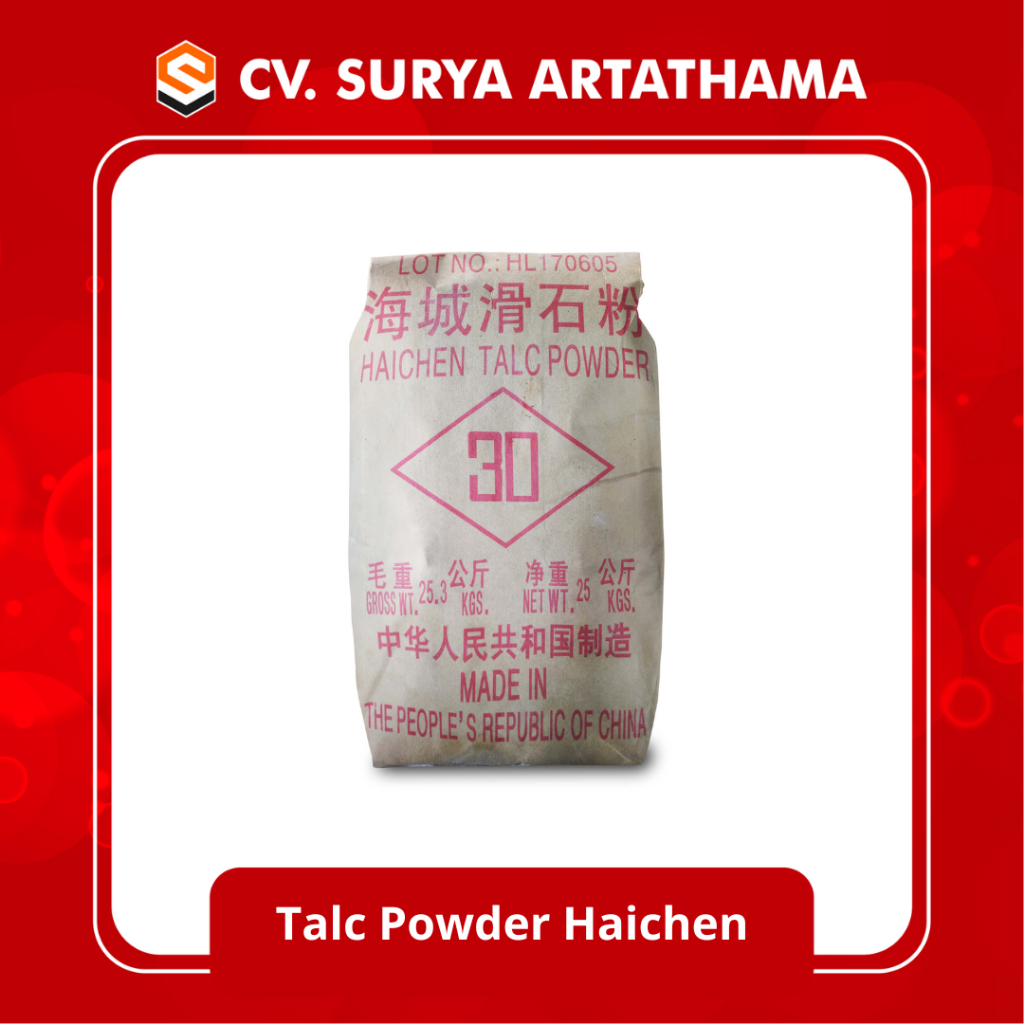 Talc Haicen Talk Powder / Cosmetic Grade/ 1 zak 25kg
