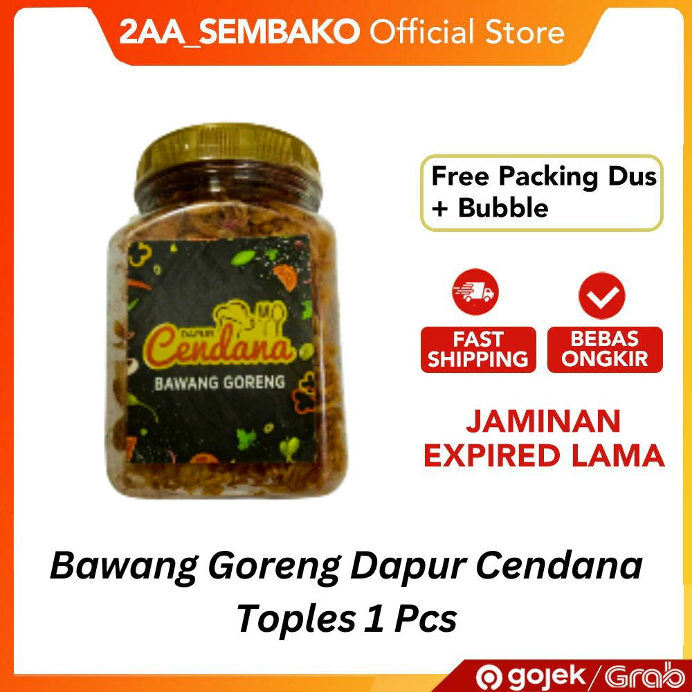 

Bawang Goreng Dapur Cendana Toples 1Pcs