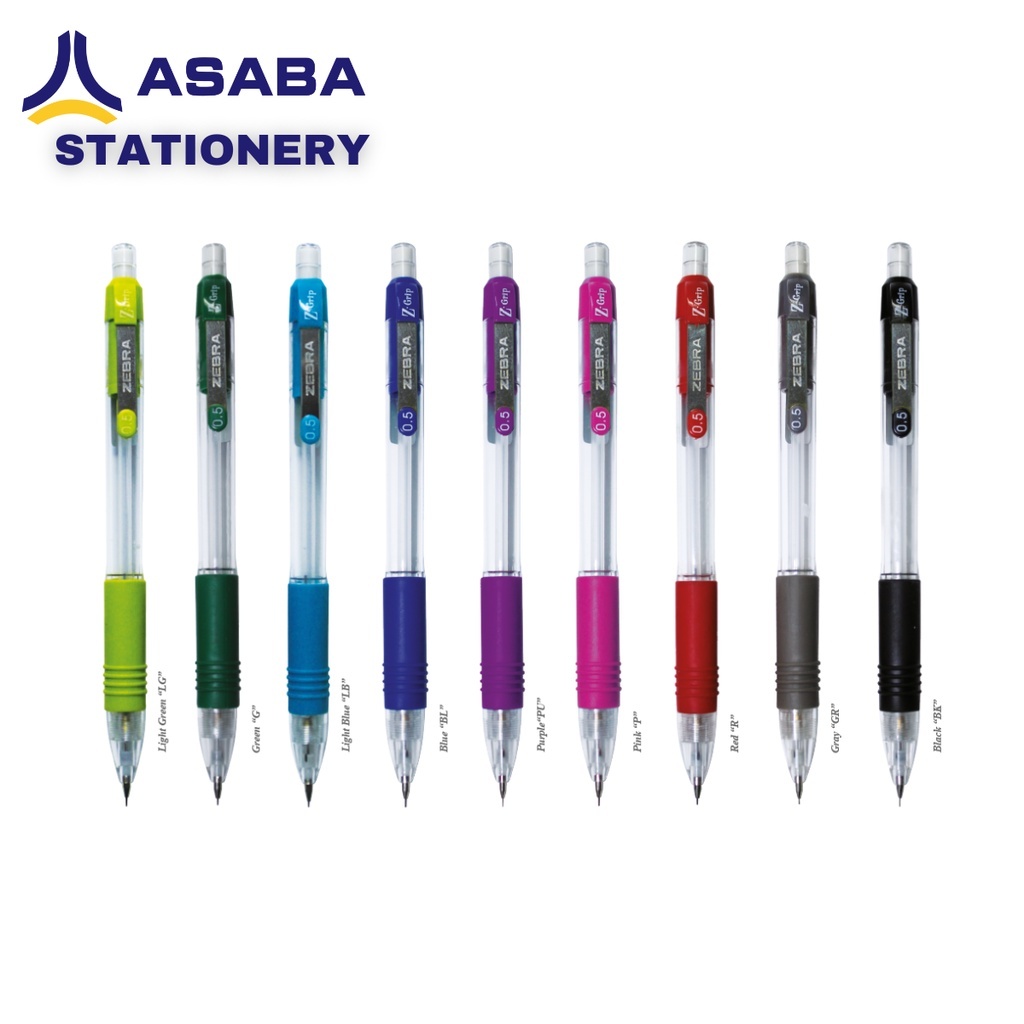 

Zebra Pensil Mekanik Mechanical Pencil MP-052 - Bahan Metal Clip