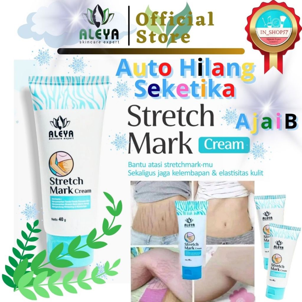 Cream Penghilang Stretchmark Bekas Luka Aleya Skincare