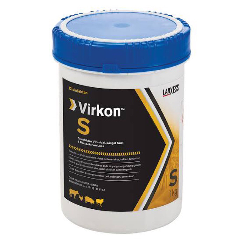 virkon s 1 kg lanxess - desinfektan ampuh melawan PMK virus bakteri