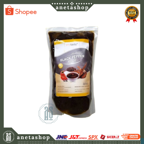 

My Taste Grosir 1 kg Saus Blackpepper Lada Hitam Horeca Murah