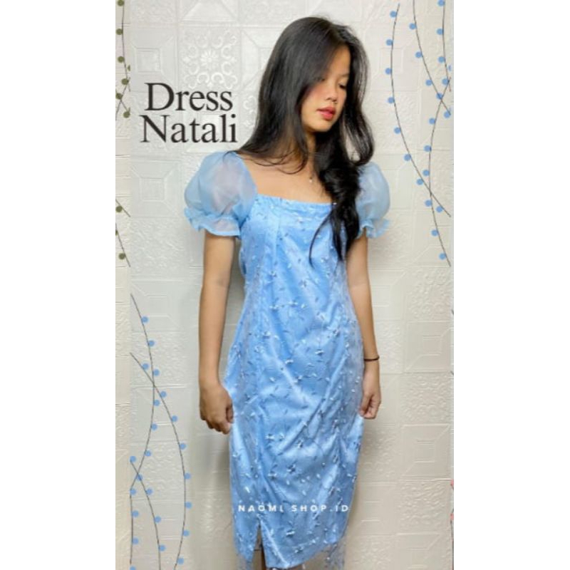 dres Natalie cantik banget bisa cod Mutiara