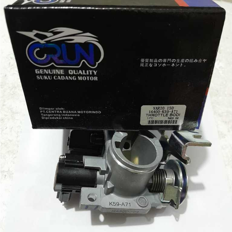 Throttle body vario 150 crun