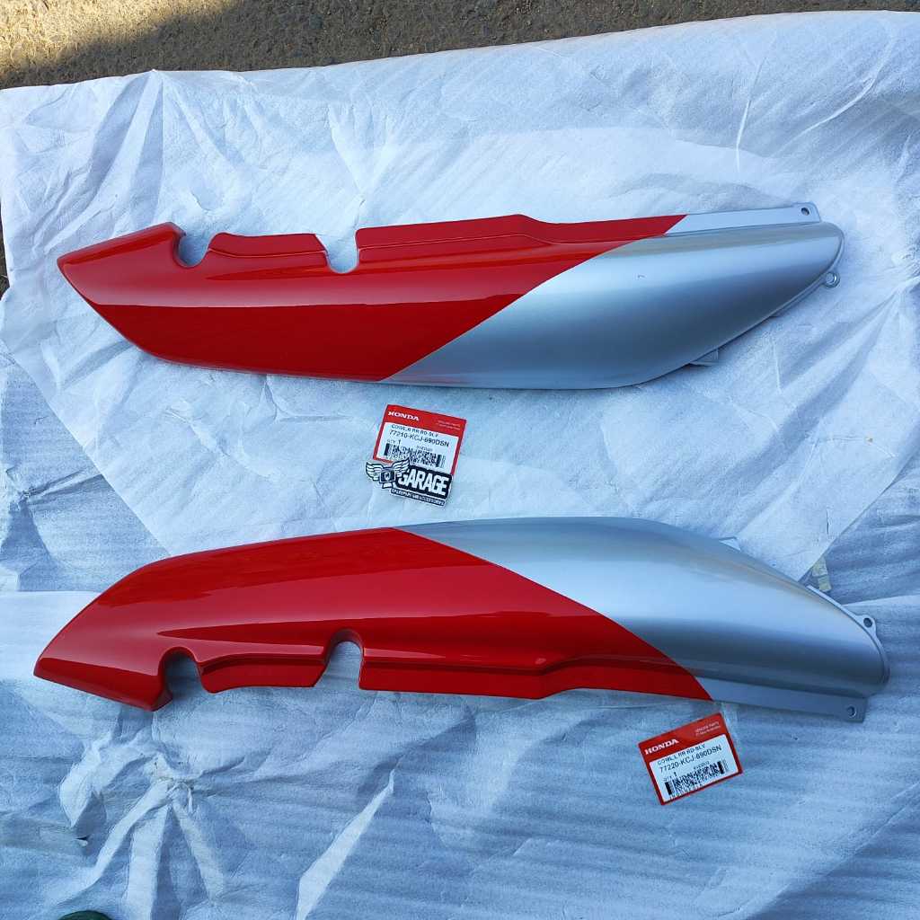 Body Tiger 2000 merah Marboro 1set Body Samping Belakang Honda Tiger Tilam Tiger Lawas Marboro Merah