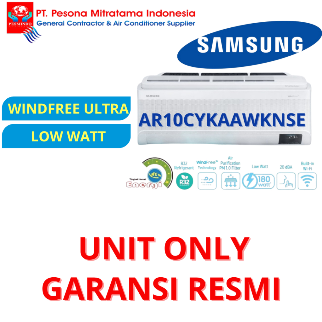 SAMSUNG AC 1PK WINDFREE ULTRA AR10CYKAAWKNSE