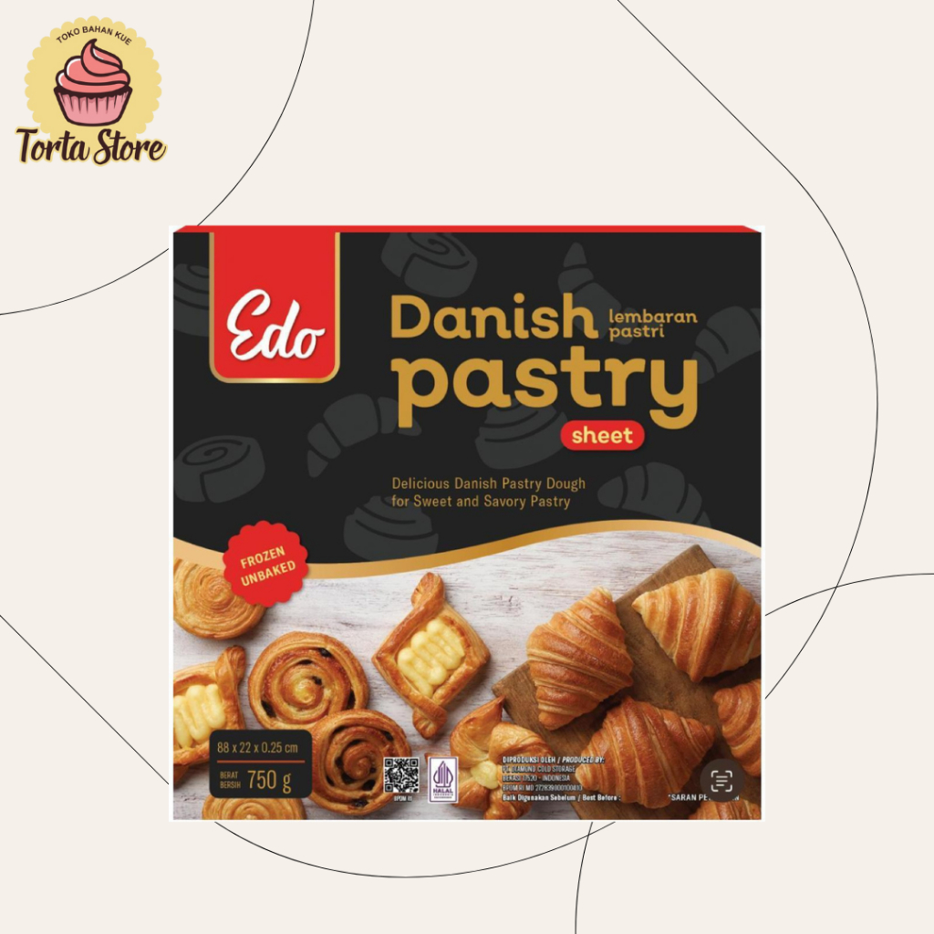 

Edo Danish Pastry Sheets 750gr