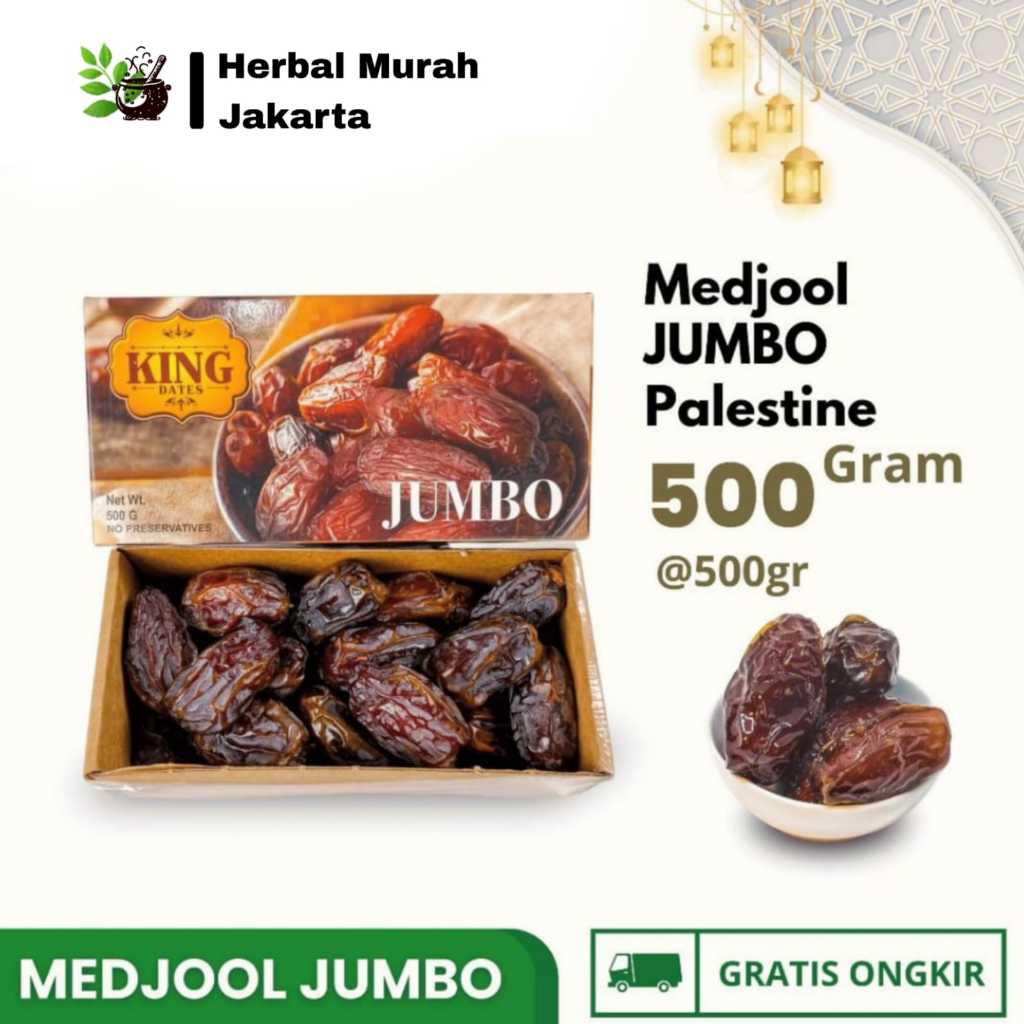 

Kurma Medjol Jumbo Premium 500gr