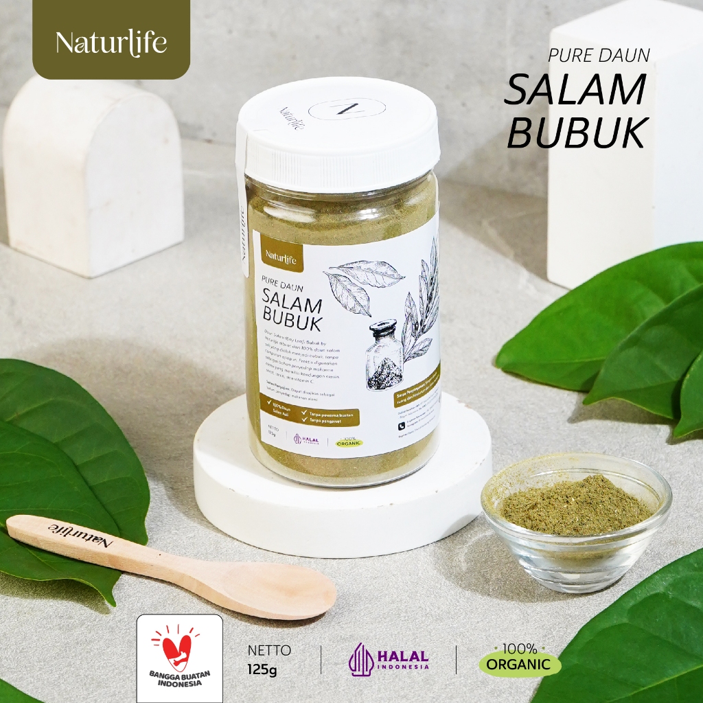 

DAUN SALAM BUBUK MURNI TANPA CAMPURAN 100% PREMIUM ORIGINAL 125G DAUN SALAM GILING PURE BAY LEAVES POWDER BUMBU DAPUR RUMAH BUBUK LENGKAP REMPAH ASLI SUPER BUBUK DAUN SALAM NUTRIFARM / BRAGG / DARI BUMI / GEMELI / LEMOVITA OFFICIAL / BEORGANIK
