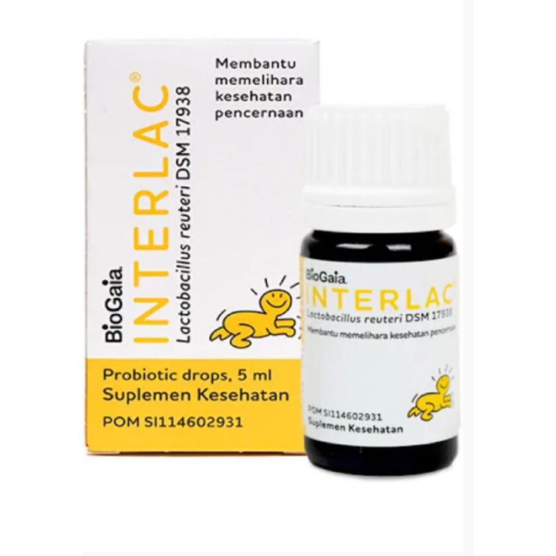 Interlac drop probiotik tetes bayi