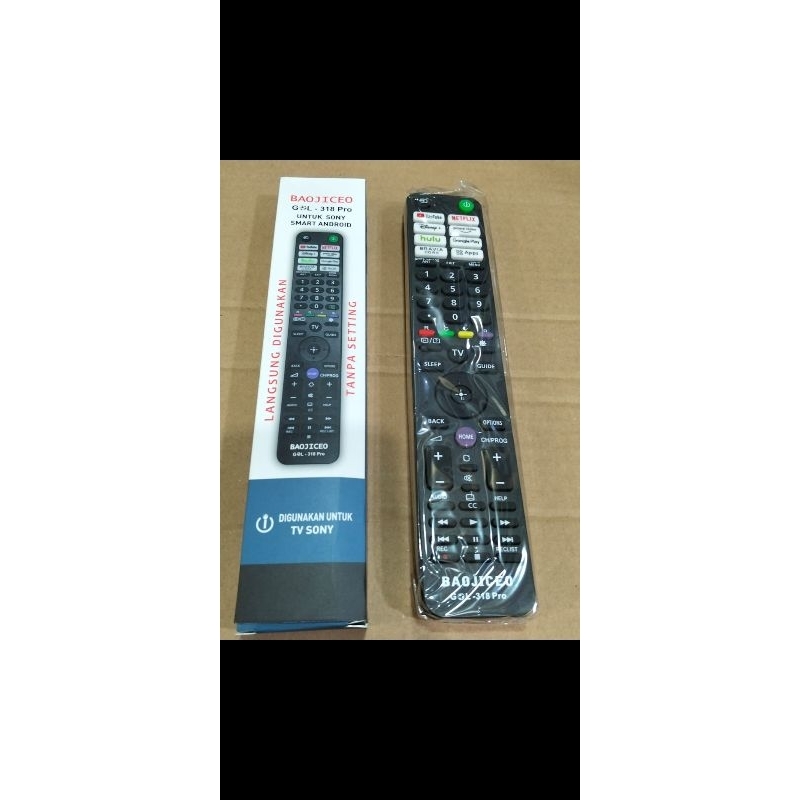 Remote TV Smart Android Sony