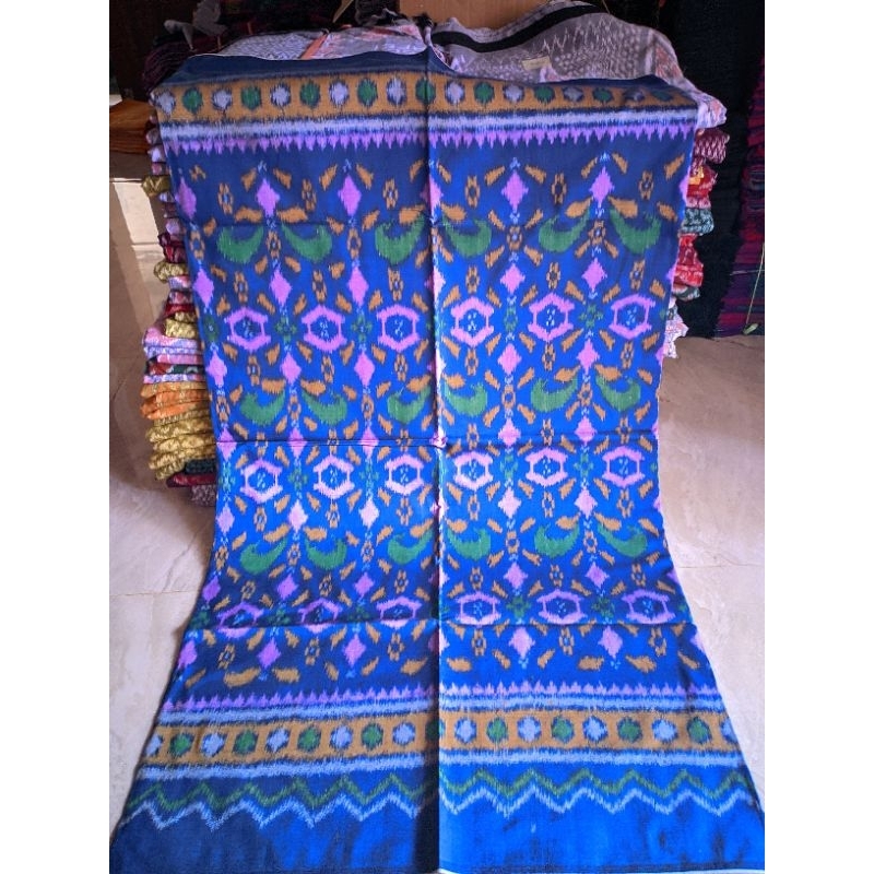 KAIN TENUN ENDEK SEMI MASTULI / KAIN TENUN ENDEK CSM BALI / KAIN ENDEK IKAT TROSO