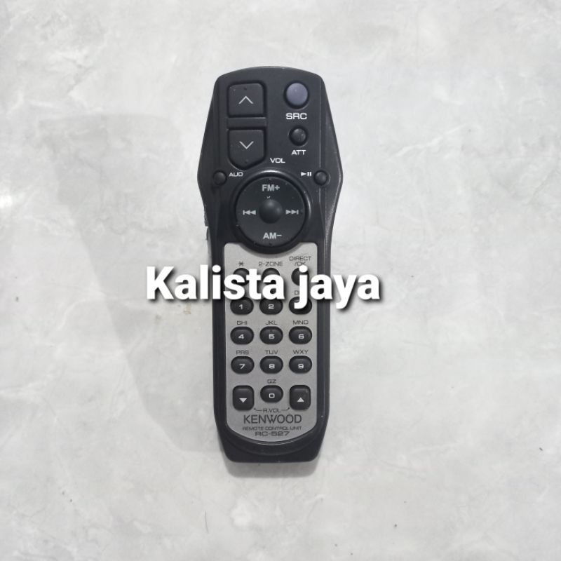 REMOTE REMOT DVD TAPE MOBIL KENWOOD RC-527 ORIGINAL ASLI