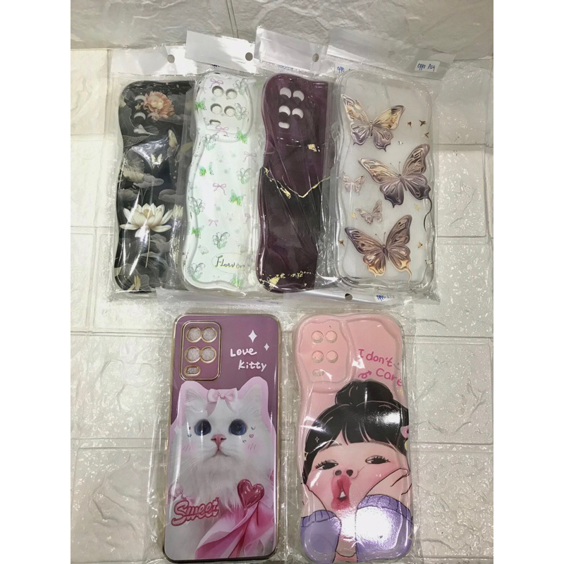 SoftCase Motif berkarakter OPPO A54