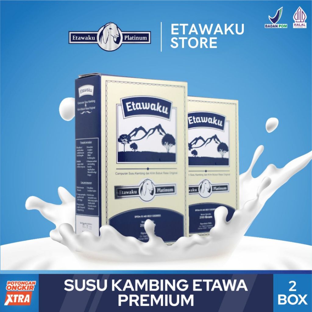 

Etawaku Platinum Susu Etawa Atasi Asma Original 2 Box