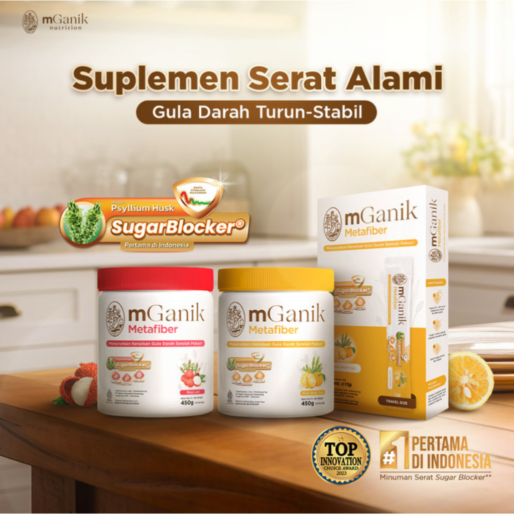 mGanik Metafiber Suplemen Diabetes