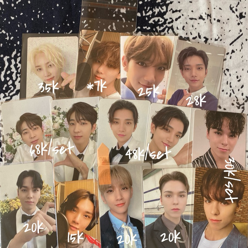 photocard seventeen bss joshua jeonghan seungkwan hoshi dk vernon dino wonwoo