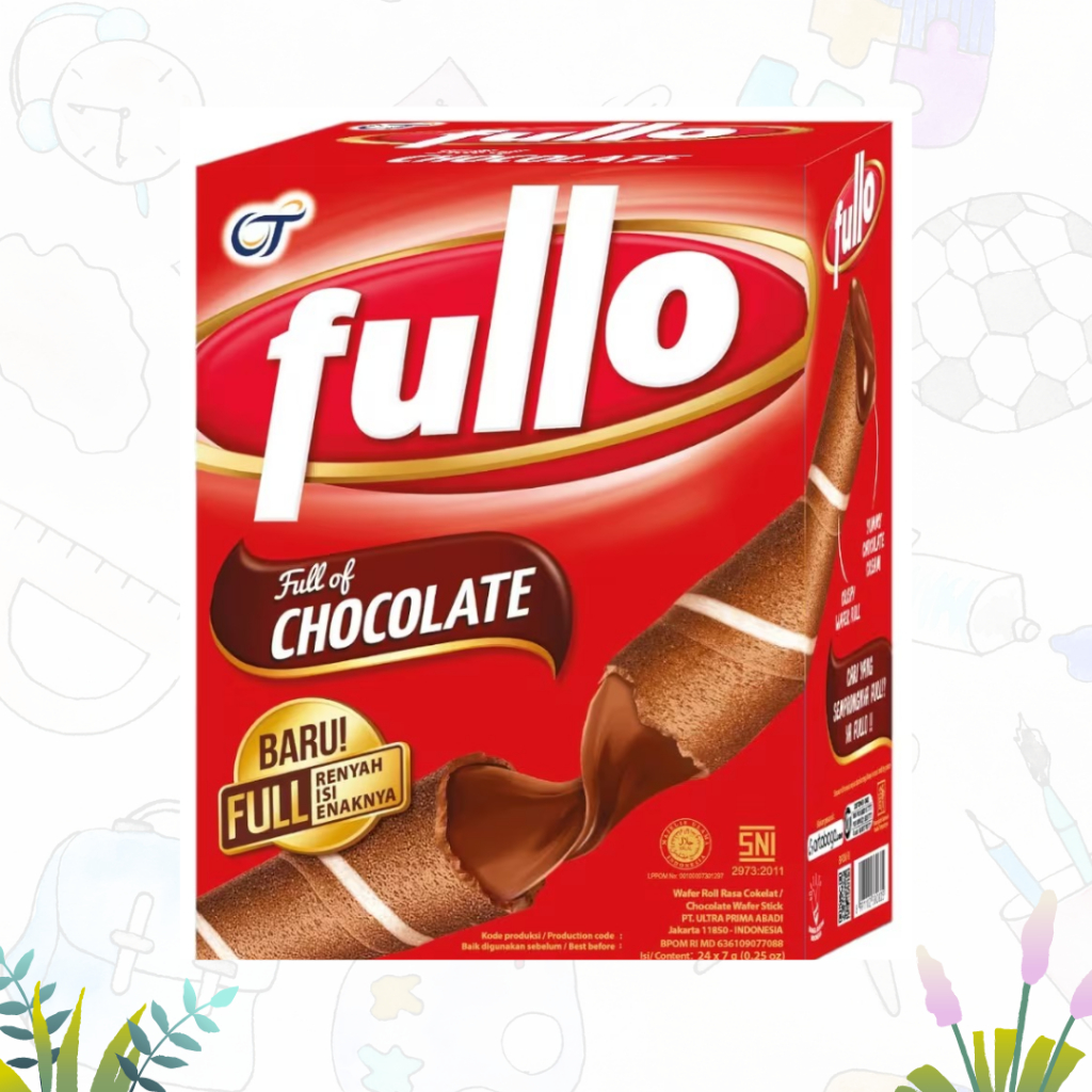 

Fullo Stick Wafer Rasa Coklat 24x7gr (1Box)