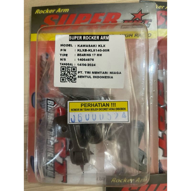 rocker arm RRA BRT klx tiger scorpio jupiter Z MIO supra grand