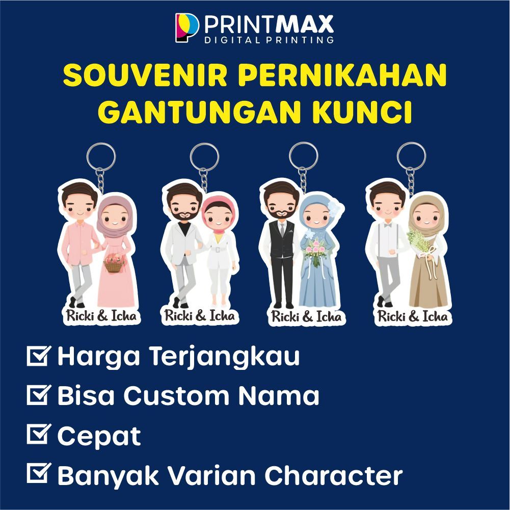 Souvenir Pernikahan Unik / Souvenir Pernikahan Unik / Gantungan Kunci Souvenir / Souvenir Muslim Per
