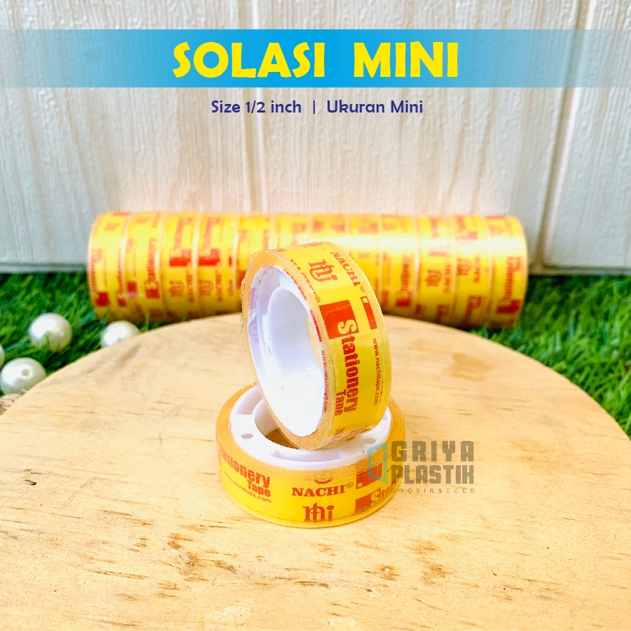 

Solasi Mini | Isolasi Mini | Selotip Mini