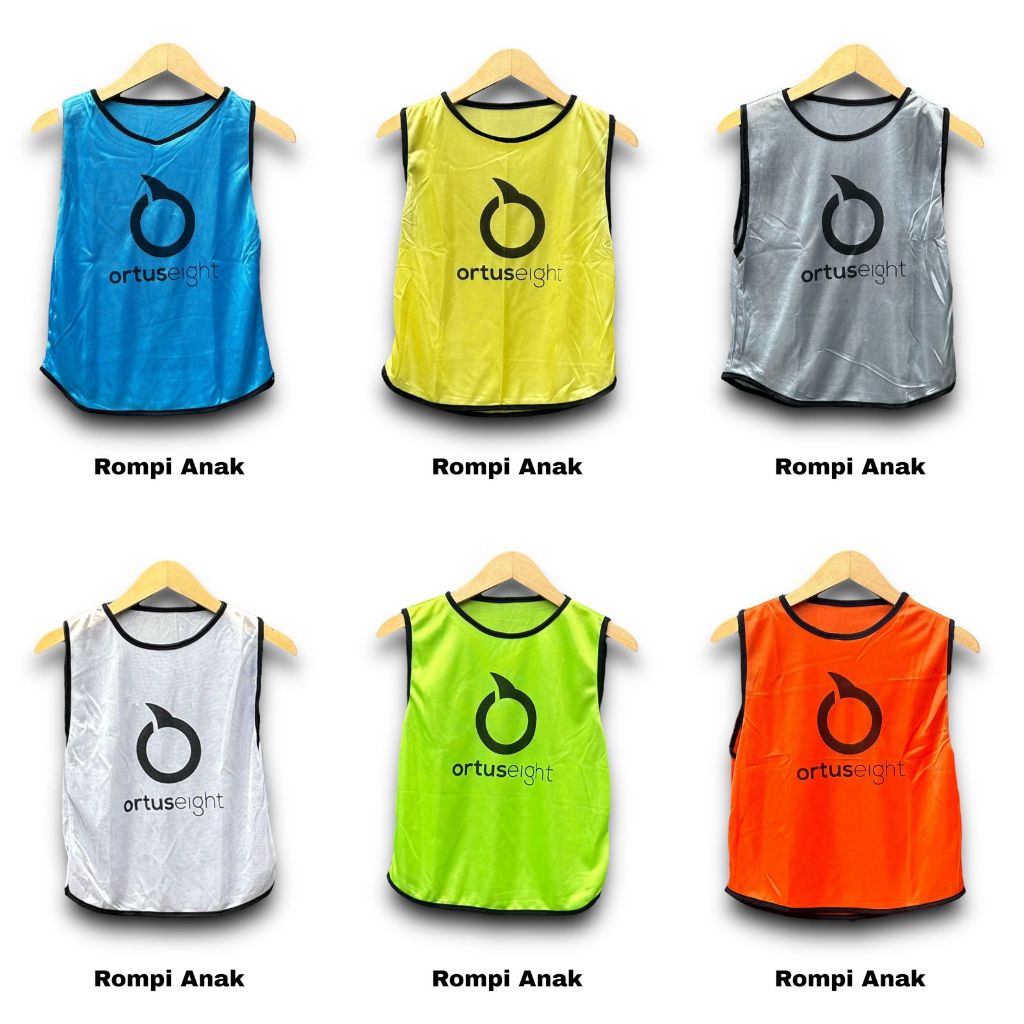 Rompi Latihan Bola Anak Laki Laki Rompi Latihan Futsal Anak Murah Berkualitas Rompi Bola Anak TK SD 
