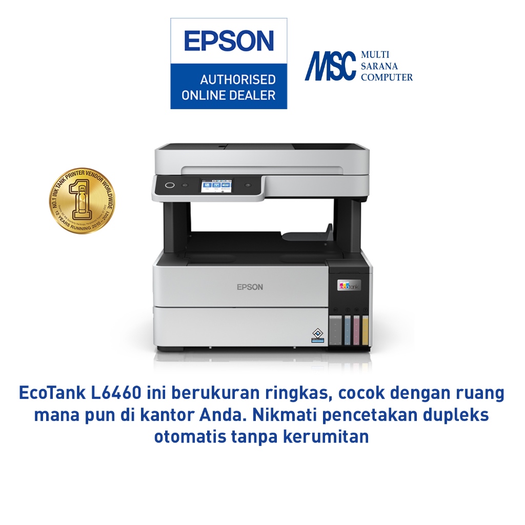 Printer Epson L6460 L 6460 L-6460 All in One ADF WIFI PIGMENT DUPLEX