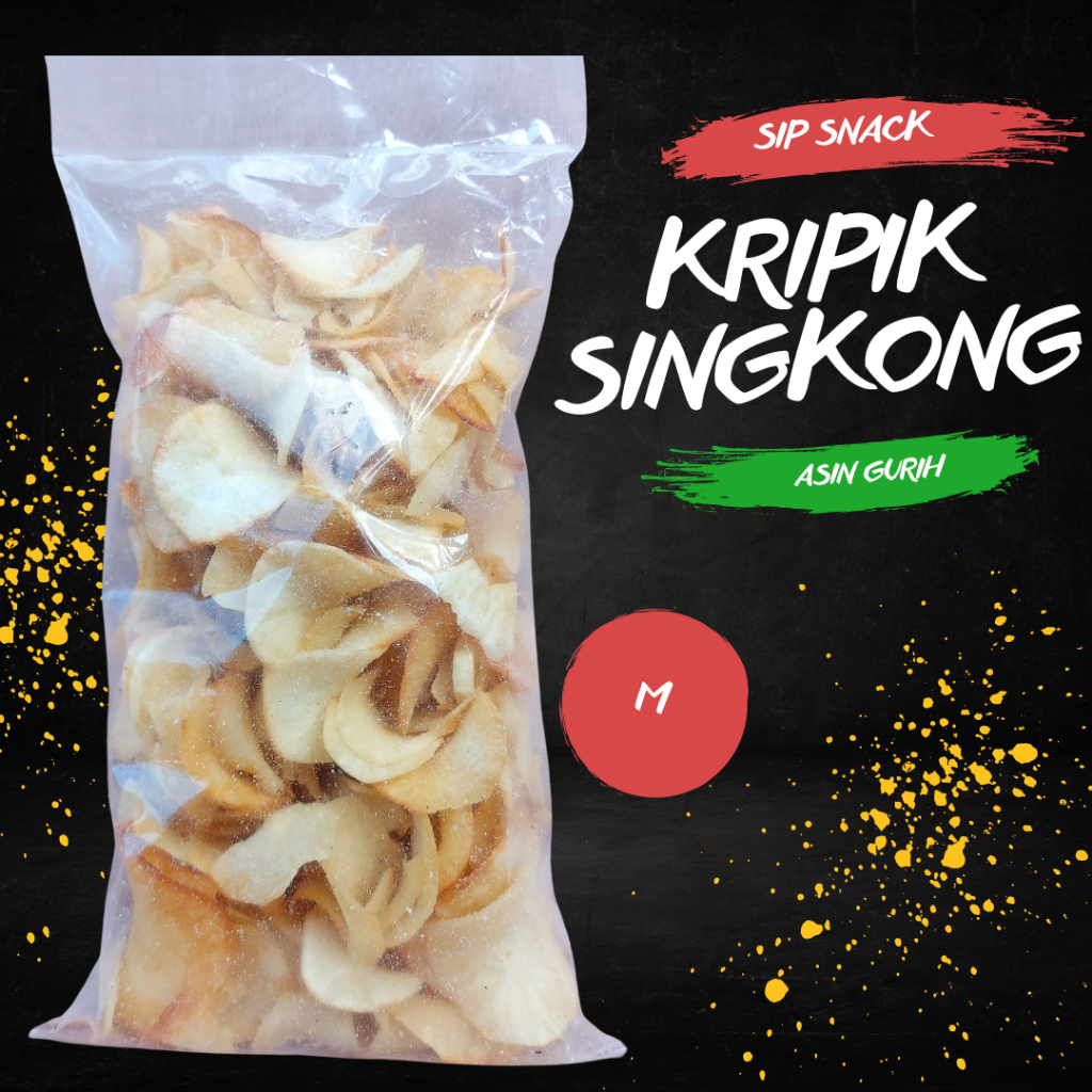 

SIP Snack Keripik Singkong Asin Gurih 200g