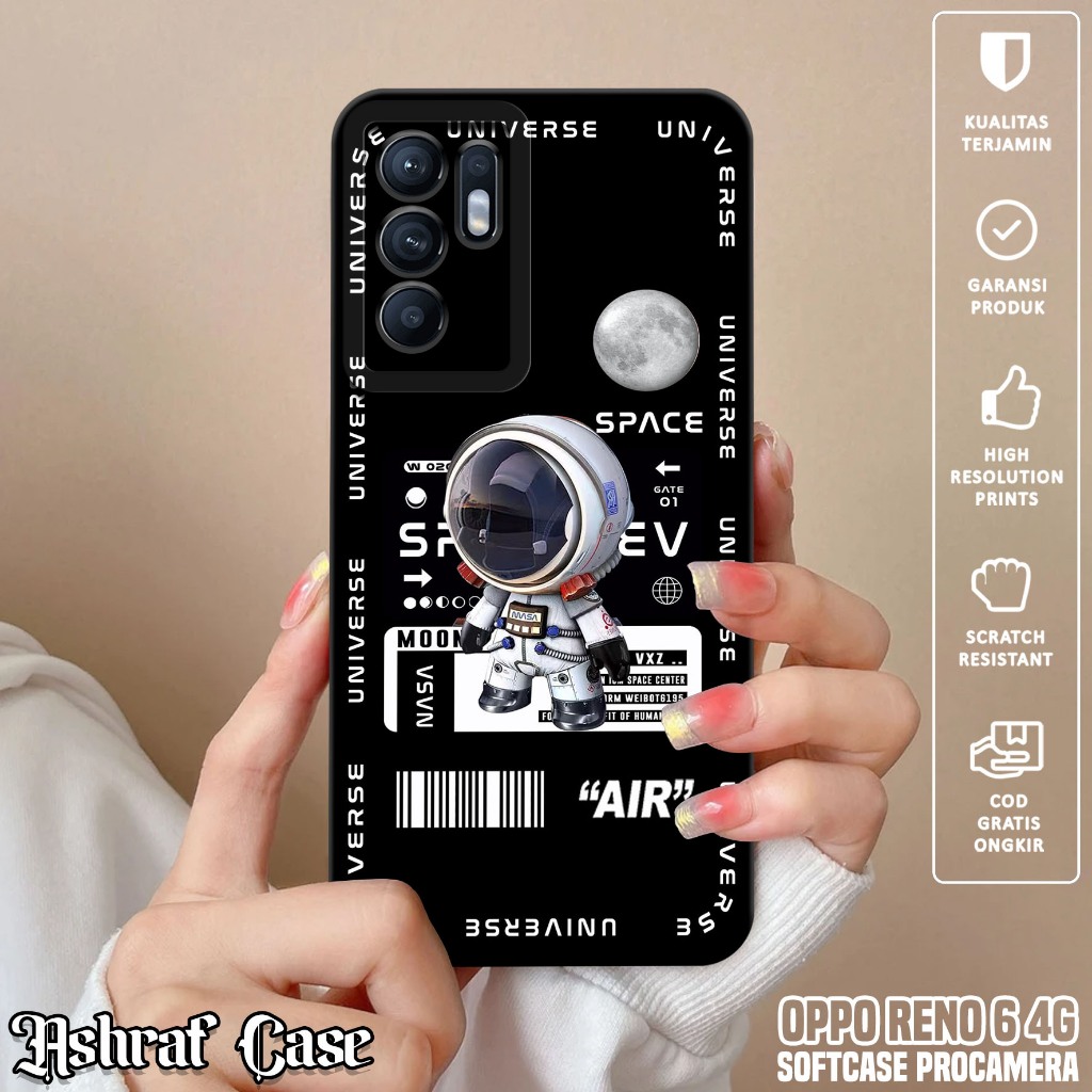 Case Oppo Reno 6 4G - Casing Hp Oppo Reno 6 4G Motif PLNT - Silikon Hp Oppo Reno 6 4G - Softcase Hp 