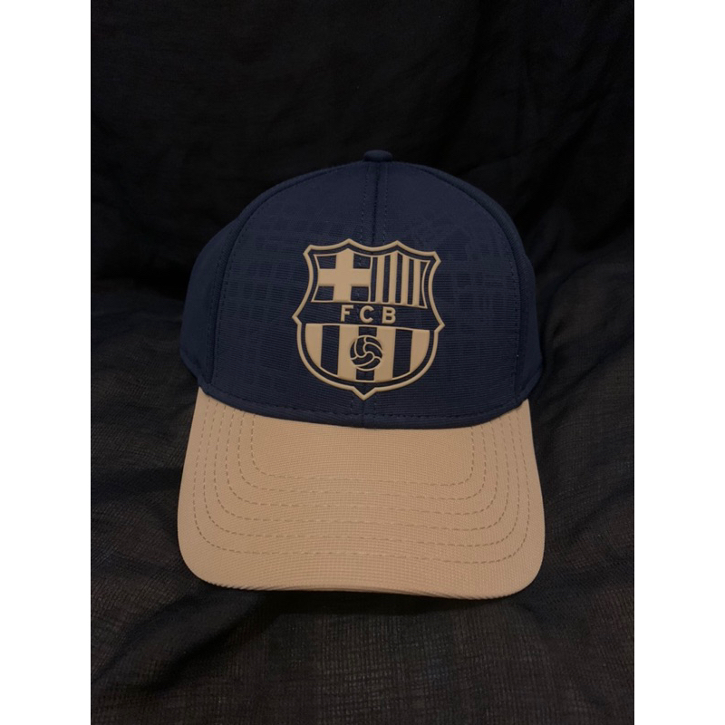 Topi Pria Klub Barcelona Barca Logo 3D Original Camp Nou Barcelona