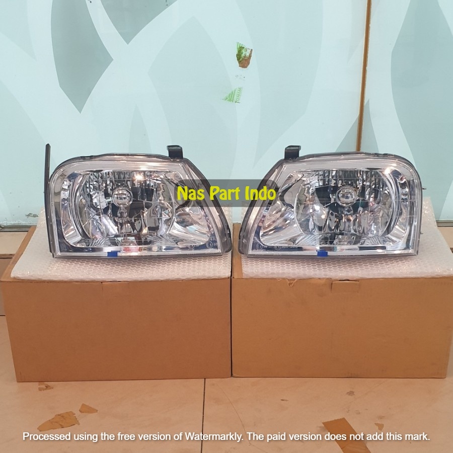 Lampu Depan Headlamp Asli Mitsubishi Strada L200 tahun 2000-2007