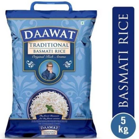 

DAAWAT TRADITIONAL BASMATI RICE 5KG / BERAS BASMATI