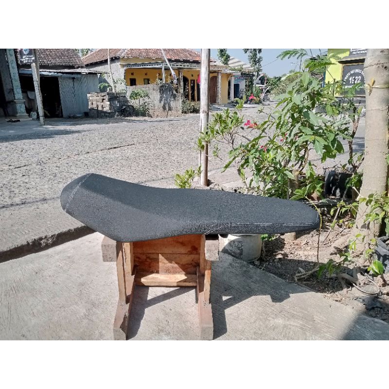 JOK MX KING SLIM SIKU BENANG PUTIH-jok MX king 150 slim siku