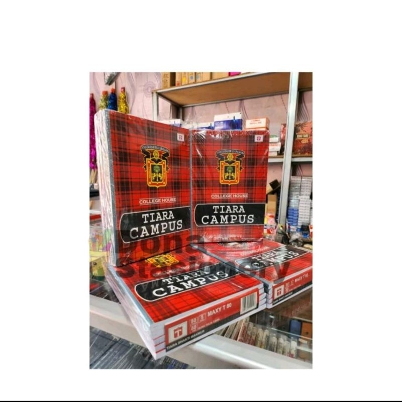 

Buku Tulis TIARA CAMPUS BOXY 80 LEMBAR [ Ukuran Buku Tulis Besar ]