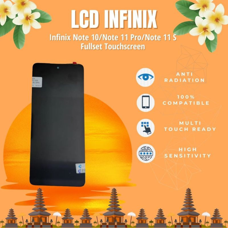 LCD Infinix Note 10/Note 11 Pro/Note 11 S Fullset Touchscreen