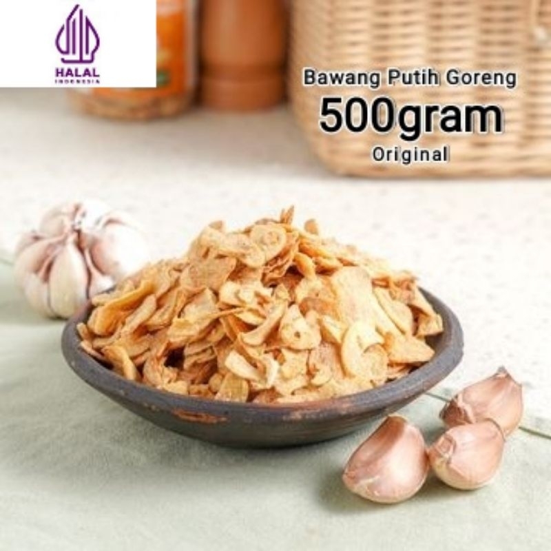 

Bawang Putih Goreng Original 500gram