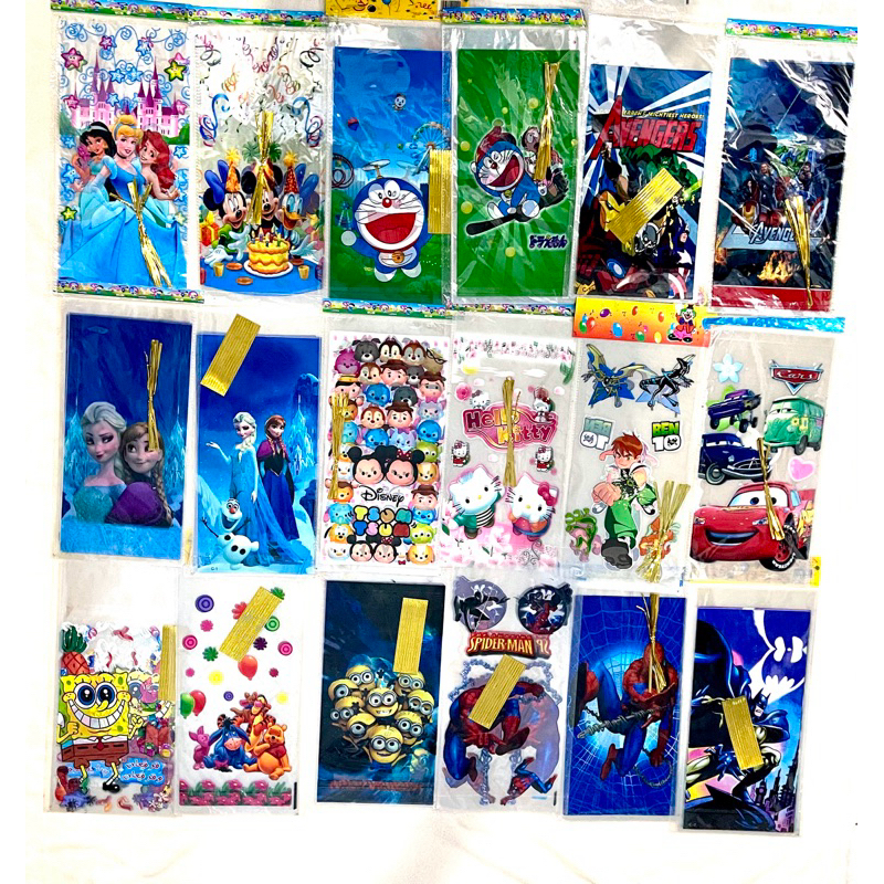 

Plastik Parcel Parsel Ulang Tahun include tali kawat 10pcs 17x36