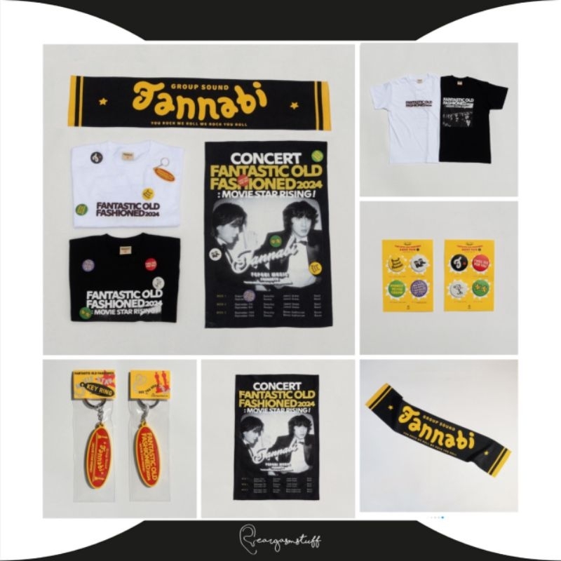 JANNABI 10th ANNIVERSARY / FANTASTIC OLD FASHIONED OFFICIAL MD / MERCHANDISE