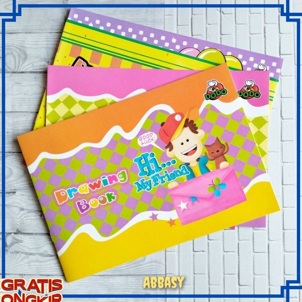 

HATI HATI BARANG DRAWING BOOK 1 Paket isi 4 BUKU PULPEN Buku Mewarnai Anak Coloring Book Berbagai Tema Buku Gambar Mewarnai