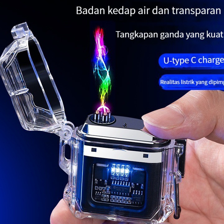 TOP PRODUK korek USB unik bisa di cas Kelas atas untuk mekorek api elektronik  korek api isi ulang k